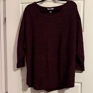 Elegant Maroon/red Women's Sweater